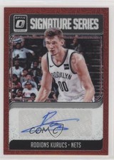 2018 Panini Donruss Optic Signature Series Choice Prizm Rodions Kurucs Auto 0rf