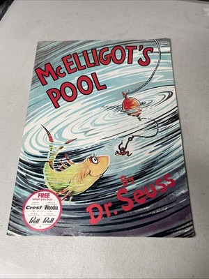  Vintage 1975 Dr Seuss McElligots Pool Procter Gamble Promo Paper Back Book
