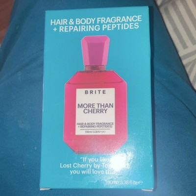 BRITE More Than Cherry Hair & Body Fragrance 100ml Raspberry Pear Repairing Pep 