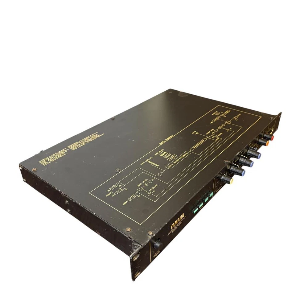 YAMAHA R1000 Digital Reverb Yamaha audio PA Equipment Rackmount Design Japan - Image 2 of 4