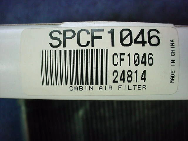 Filtro de aire de cabina SPCF1046 Cadillac Escalade Hummer Avalanche Sierra Silverado Y3 Foto 2 de 2