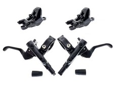 Shimano Deore BL-M6100 BR-M6100 I-Spec-EV Disc Brake Lever/Caliper Set F R 