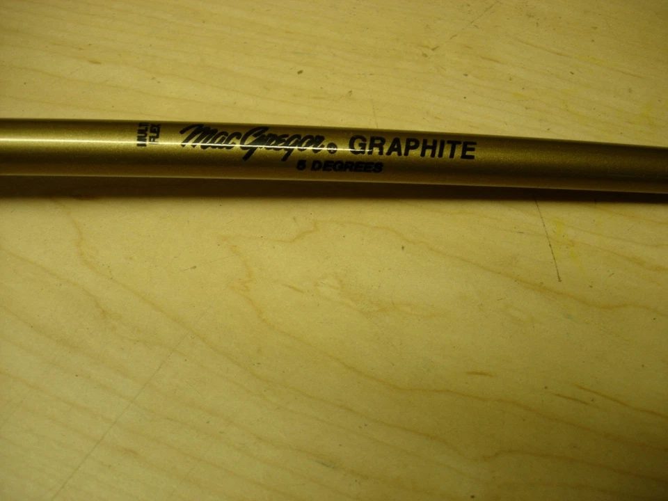 NIB/NOS MacGregor 1994? DX FLOW WEIGHT Irons 3-PW Graphite Shaft - Image 4 of 4