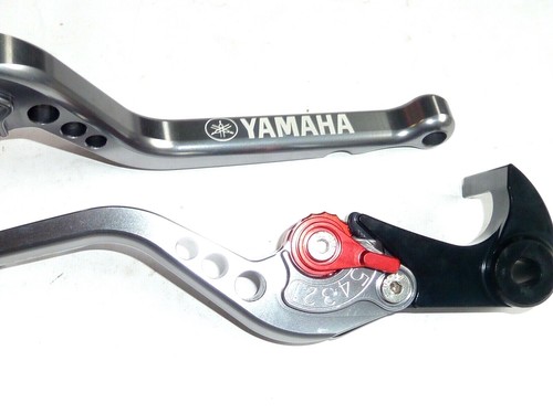 Yamaha MT-09 2021-2022 Freno y Embrague Largo Gris Palancas Carretera Carreras - Imagen 4 de 12
