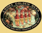 “Coors Waterfall” Metal Wall Art Bar & Garage Sign 16”W x 12.5”H Free Shipping