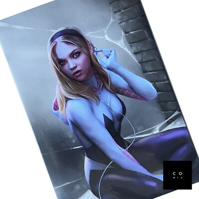 Spider-Gwen Annual #1 Shannon Maer NYCC 2023 Virgin VAR Limited to only 600 COA