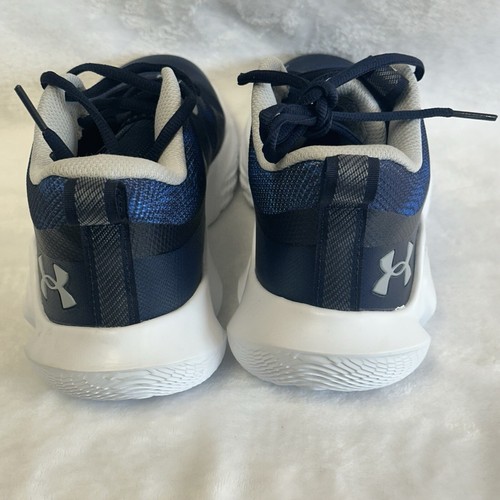 Under Armour Women's Sz 11 Flow Breakthru 3 Basketball Blue White 3025603-400 - Picture 5 of 8