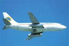 Postcard Airline AERO SWEET B737-2Q8 UR-BVZ Limited Edition CC7.