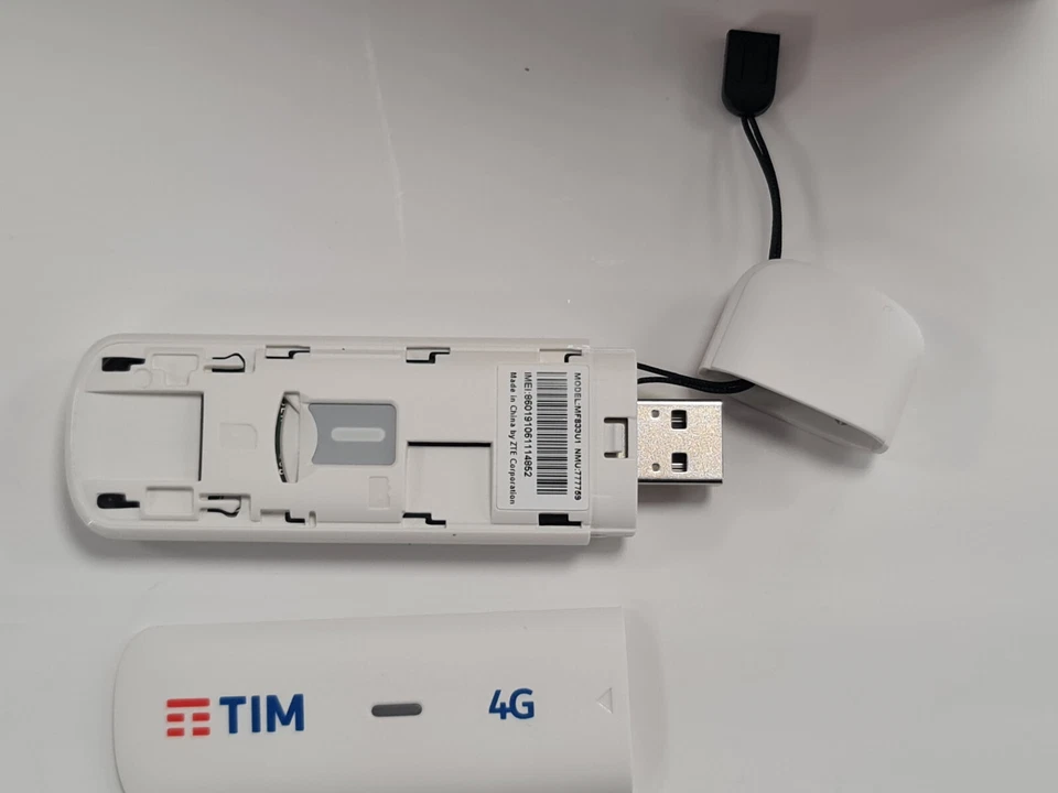 Chiavetta Internet 4G LTE TIM usb MODEM microSD 777758 per tutti operatori NUOVA - Immagine 4 di 4
