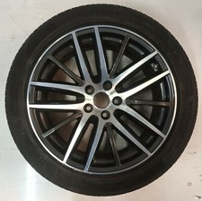 GENUINE MASERATI GHIBLI M157 19" 10J REAR BLACK D-CUT ALLOY WHEEL 670016855