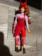 Toy Biz Marvel Famous Covers 8” figure CUSTOM FODDER X-MEN SCARLET WITCH PHOENIX
