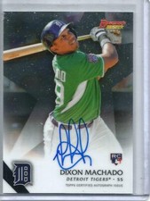 Dixon Machado 2015 Bowman's Best Autograph Rookie