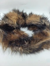 Dark Brown Faux Fur Snood - One Size - Cozy Elegance for Winter Chic by Merona