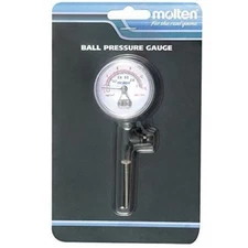 Molten PG Standard Ball Pressure Gauge with Built-in Release Valve for any sport
