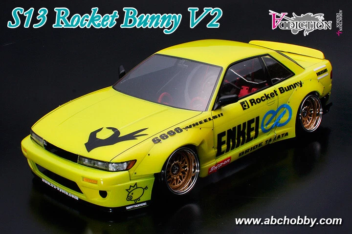 ABC-Hobby 66174/67174 1/10 Nissan Silvia S13 Rocket Bunny V2 - Bild 2 von 4