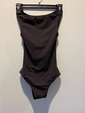 Capezio Meryl Boatneck Ballet Leotard, Women's Extra Small XS, Black