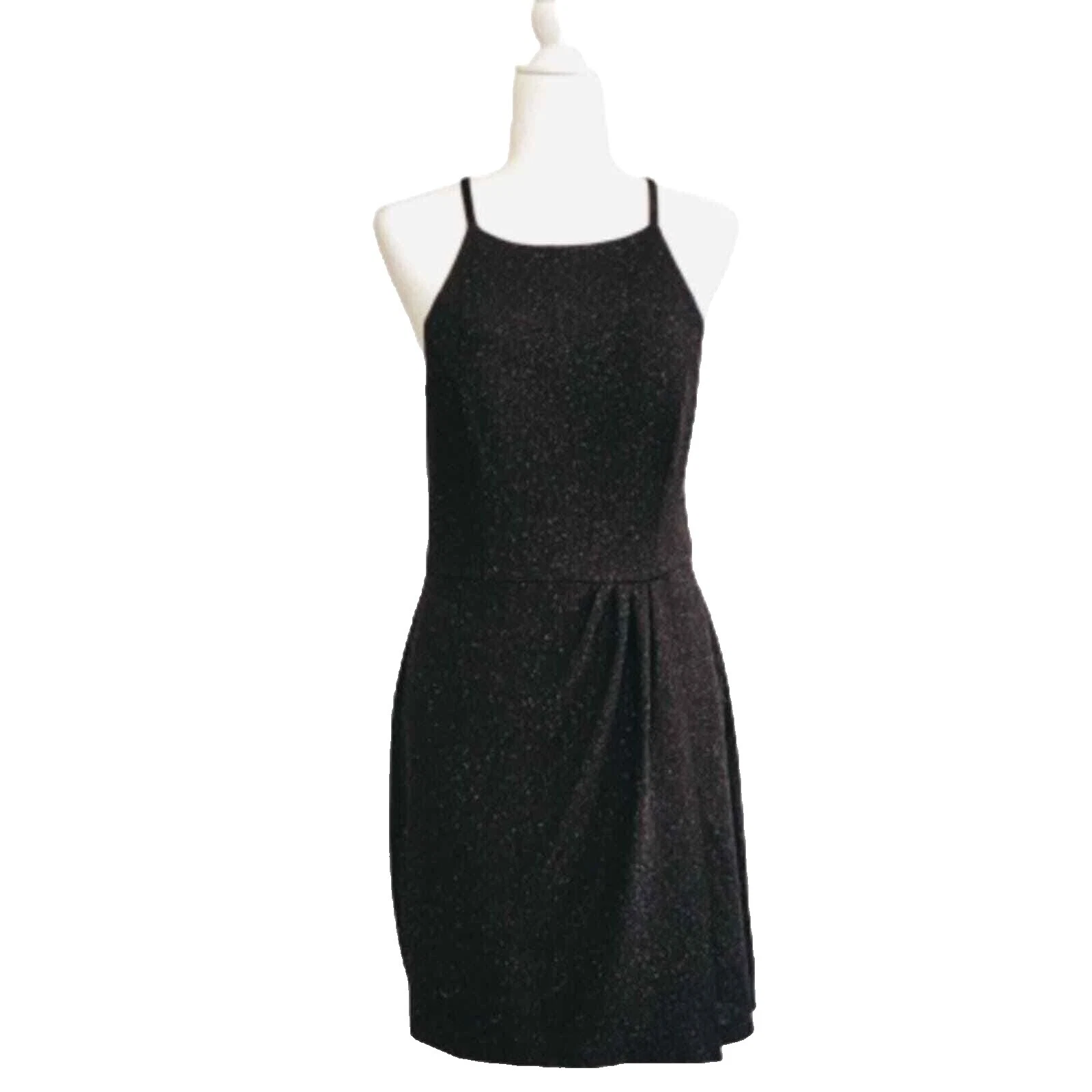 Vestidos negros con brillo para De mujer