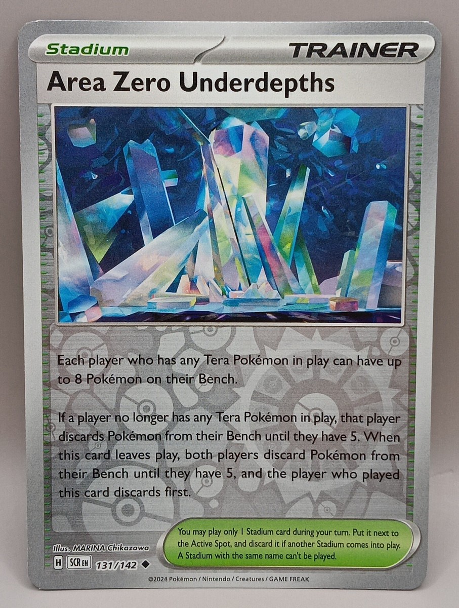Area Zero Underdepths - 131/142 Reverse Holo SV07: Pokemon TCG 