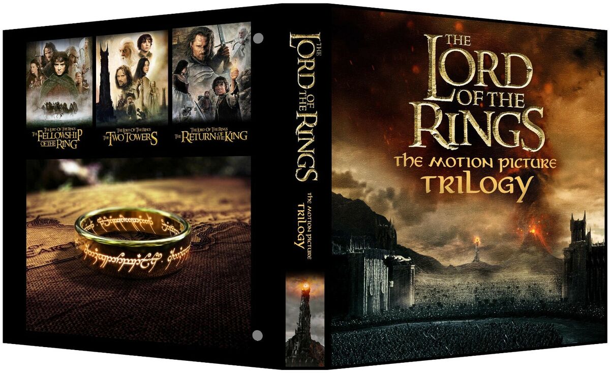 LORD OF THE RINGS TRILOGY Custom 3-Ring Binder Photo Album