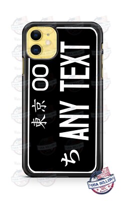 Tokyo City Japanese License Plate Phone Case For iPhone i11 Samsung LG Google 4