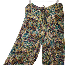 Vintage Flowy Wide Leg Pants XL