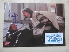 Rutger Hauer Autogramm signed A4 Kinoaushangbild "Der Tag des Falken"