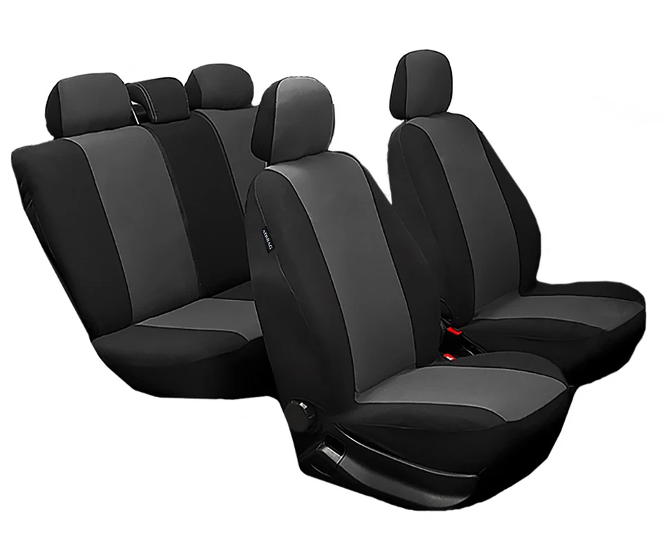 Autositzbezüge Sitzbezüge Schonbezüge Auto für Volkswagen Golf GRAU