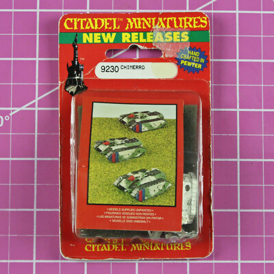 Epic 40K Imperial Guard Chimerro NIB Metal Rare OOP Warhammer Armageddon Chimera