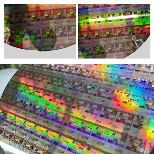 12 inch Silicon Wafer CPU Chip Semiconductor Lithography Circuit Bracket - Picture 5 of 14