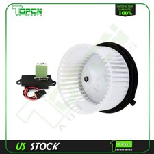 Blower Motor and Resistor Front Fit For 2003-2004 2006 Chevrolet Silverado 1500