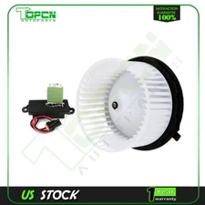 Blower Motor and Resistor Front Fit For 2003-2004 2006 Chevrolet Silverado 1500