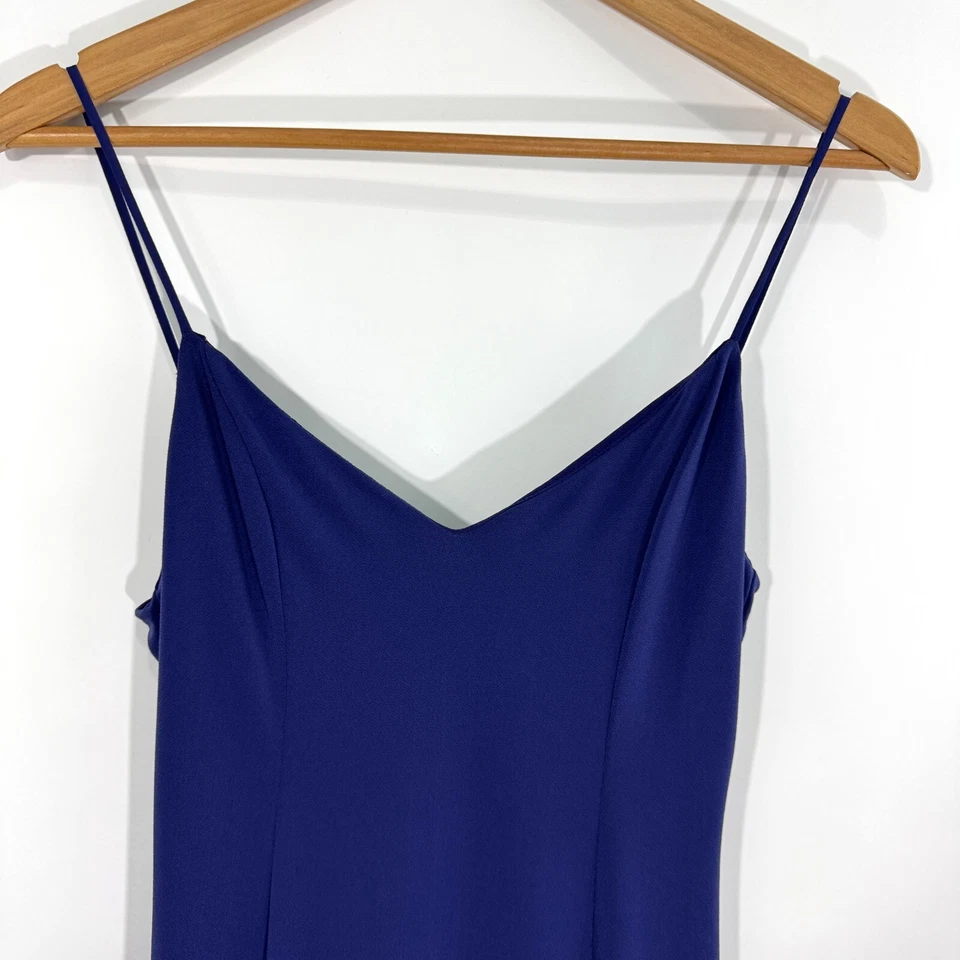 Silence + Noise Women’s Size XS Blue Makenna Strappy Scoopback Fit Flare Dress - Image 3 of 4