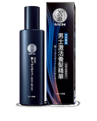 NEW 50 MEGUMI MEN HAIR GROWTH ESSENCE ROHTO Hair Loss Made in