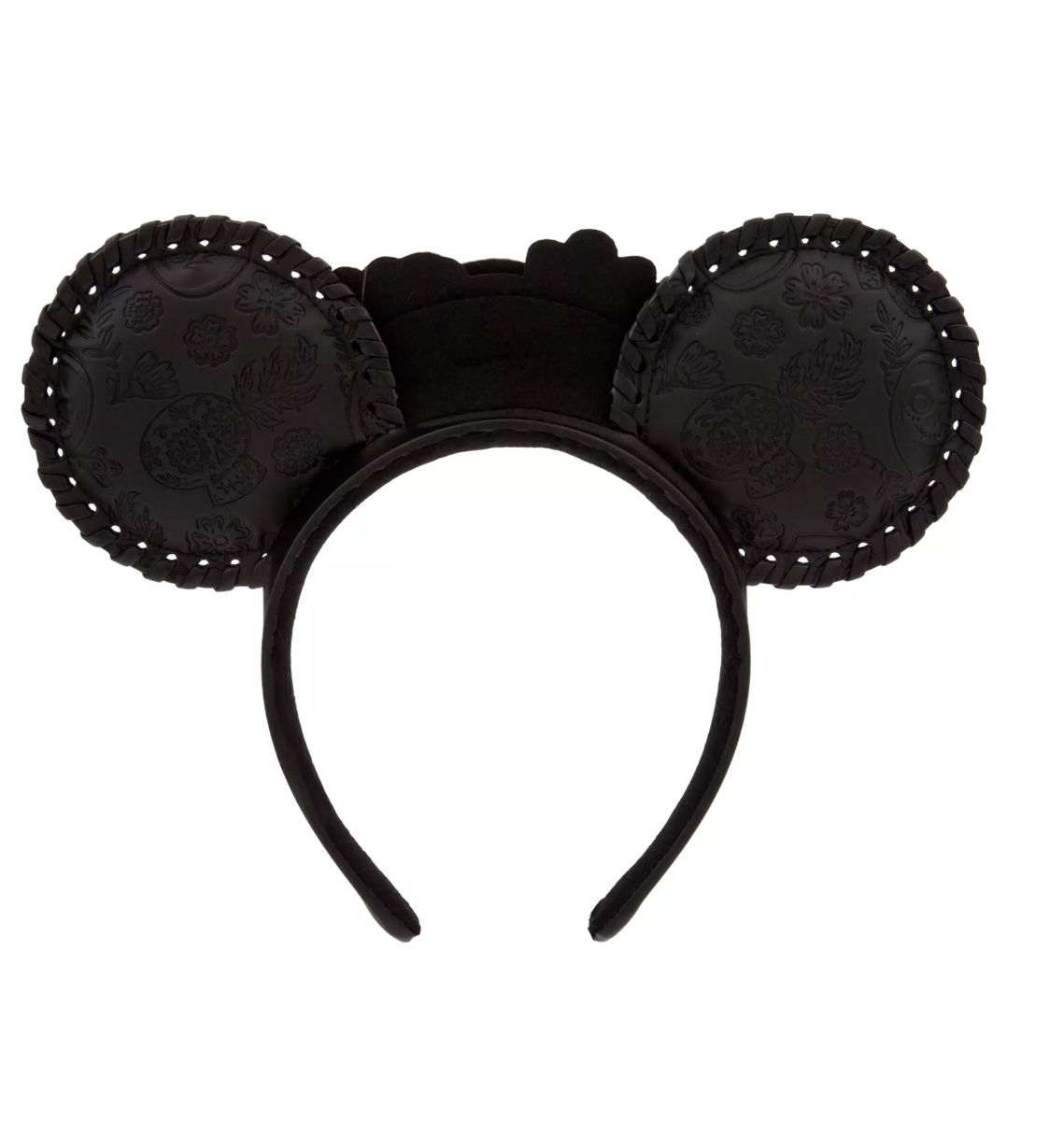 Disney Parks Pixar Coco Floral Skull Ear Headband for Adults  display picture 1