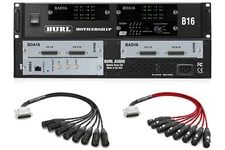 Burl Audio B16 MOTHERSHIP 3 w/ BMB4 Soundgrid Motherboard and BAD16, BDA16 Cards