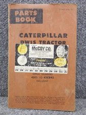 OEM Factory CAT Caterpillar DW15 Tractor 45C Parts Book Catalog Manual