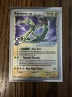 Pokémon Rayquaza EX Card 97/101 Ultra Rare Holo Ex Dragon Frontiers
