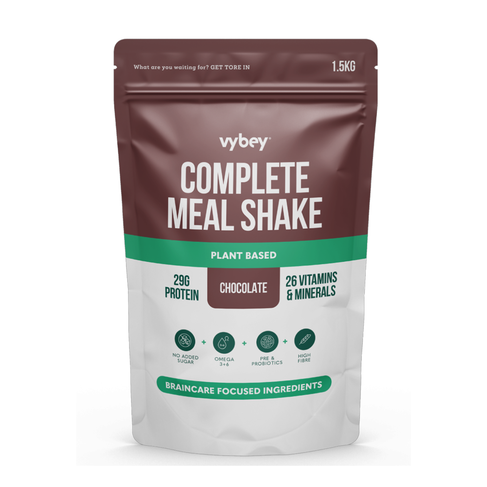 Vybey Complete Meal Replacement Chocolate 1.5kg Vegan High Protein