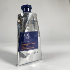 L'Occitane CADE After-Shave Balm, Creamy Foam Shaving Cream 2.5 oz. - No Box
