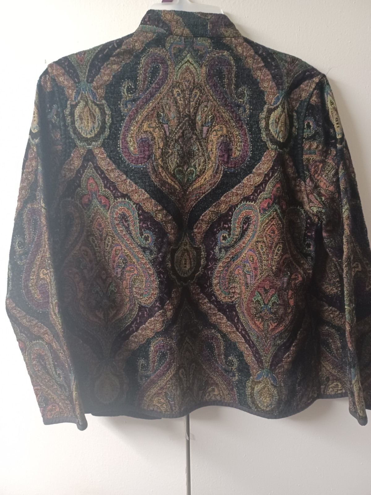 Flashback Vintage Tapestry Patchwork Blazer Jacke… - image 2