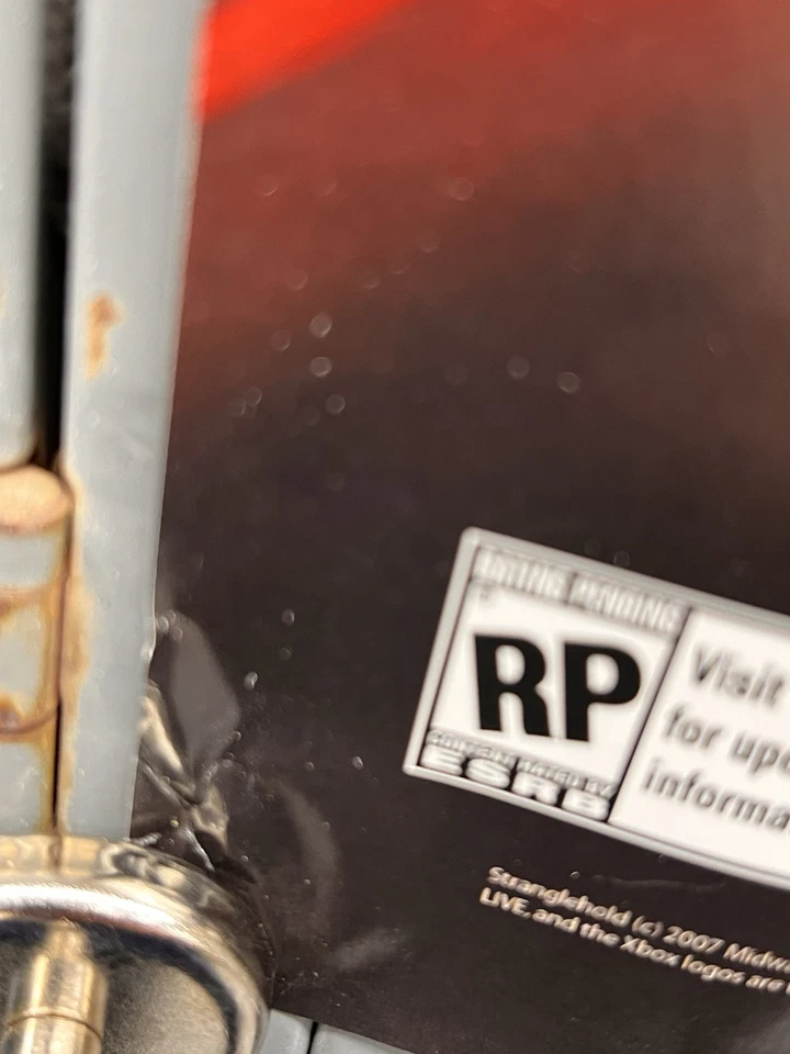 John Woo Presents Stranglehold Video Game Promotional Poster Store Display 22x28 - Image 2 of 4