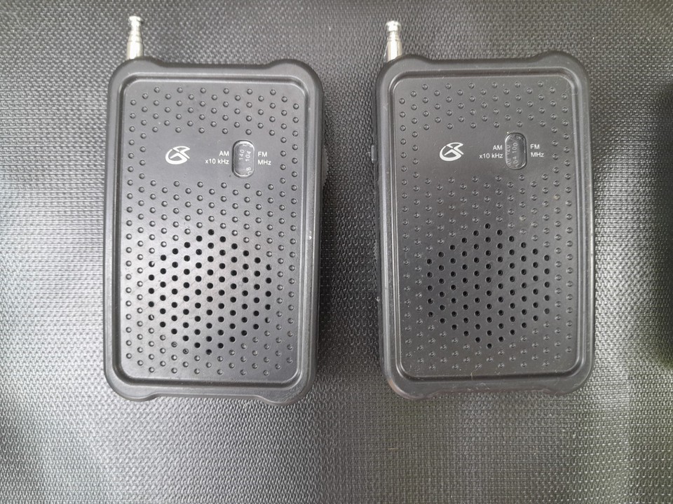 GPX Portable AM/FM Radio Black, R055B-TELESCOPIC FM Antenna Lot Of Four ...