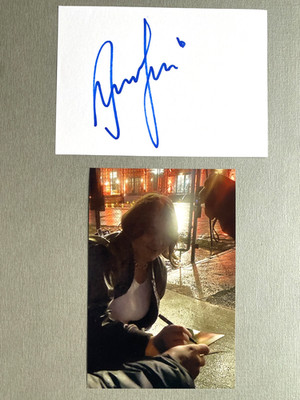 ANDREA GUO ''MAXTON HALL as Lin Wang'' In-Person Signed Card 10x15 Autograph