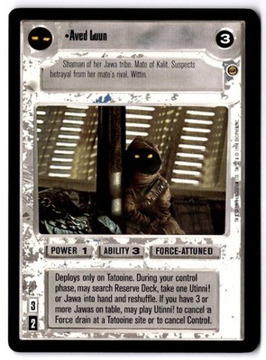 Star Wars CCG Aved Luun