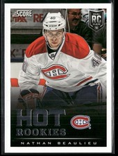2013-14 Score #604 Nathan Beaulieu