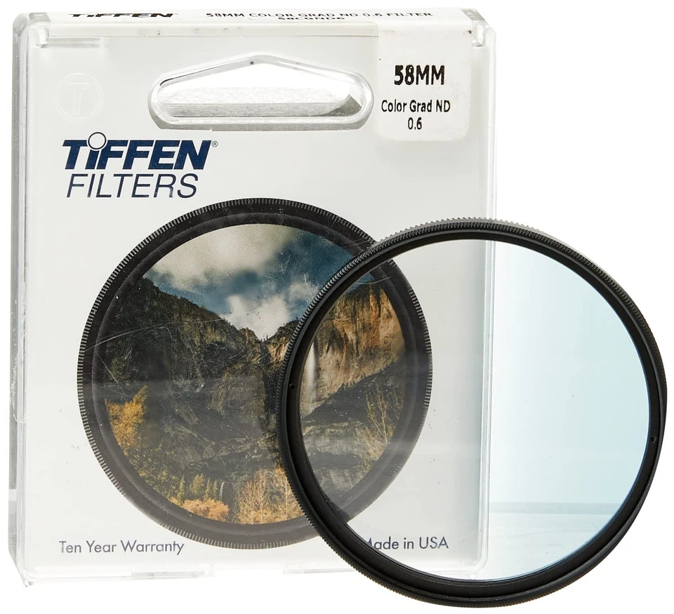 58Mm Graduated Neutral Density Camera Lens Filter For Balanced Exposure - Image 2 of 4