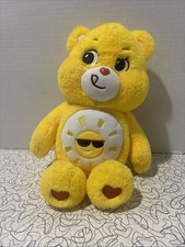 Care Bears Funshine Bear 14" Plush Yellow Sunshine Sun Stuffed Animal Toy