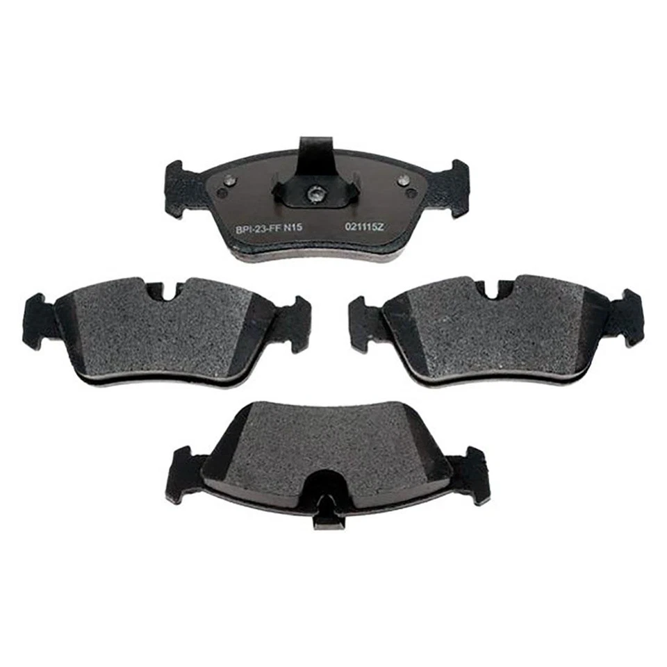 Front Kit Brake Rotors + Metallic Pads & Hardware For 1996-1998 BMW 318i - Image 2 of 4