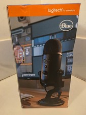 Logitech Blue Yeti Professional Multi-Pattern USB Condenser Microphone Black New