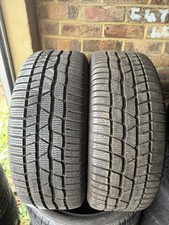 2x 225 55 16 Continental 95H 8-8.3mm Part Worn Tyres [2 Tyres] DOT 1722, 4113